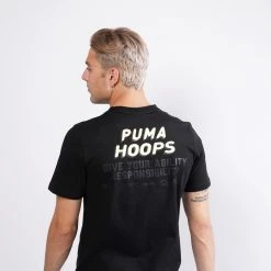 Puma Bp Ανδρικό T-Shirt COTTON BLACK 9 Puma Bp Ανδρικό T-Shirt COTTON BLACK -Lifestyle Ρούχα Εκπτώσεις puma bp ss tee 1 t shirt 2
