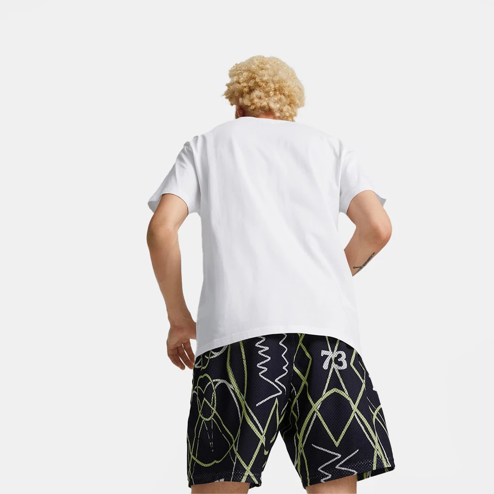 Puma Rebound Ανδρικό T-Shirt PUMA WHITE 4 Puma Rebound Ανδρικό T-Shirt PUMA WHITE - Image 2