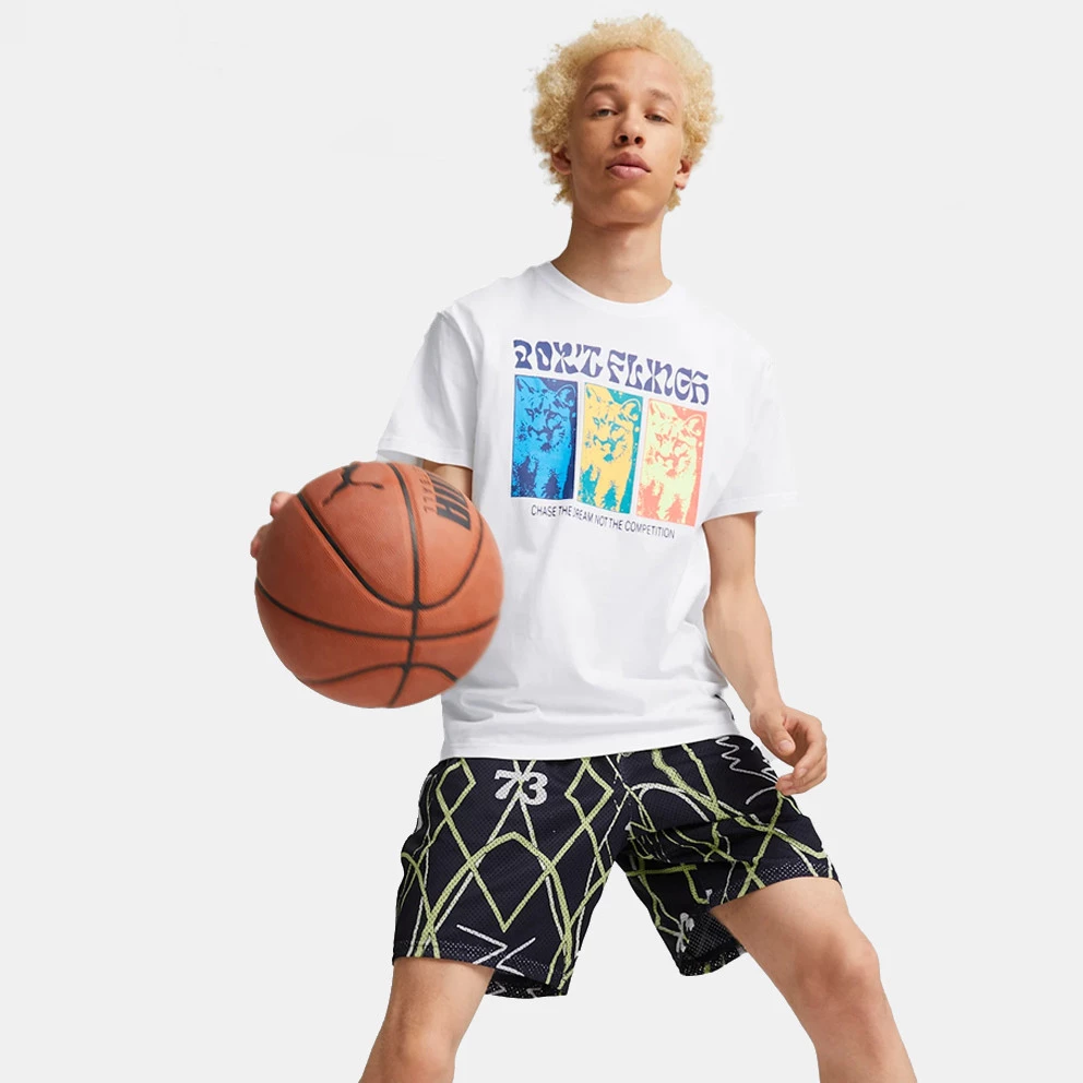 Puma Rebound Ανδρικό T-Shirt PUMA WHITE 3 Puma Rebound Ανδρικό T-Shirt PUMA WHITE