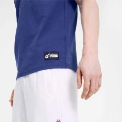 Puma X The Hundreds Men's Tee ROYAL BLUE -Lifestyle Ρούχα Εκπτώσεις puma x th tee 6