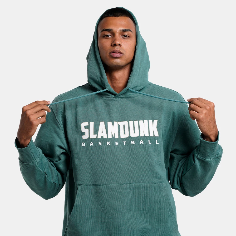 Slamdunk Ανδρική Μπλούζα με Κουκούλα DARKGREEN 5 Slamdunk Ανδρική Μπλούζα με Κουκούλα DARKGREEN - Image 3