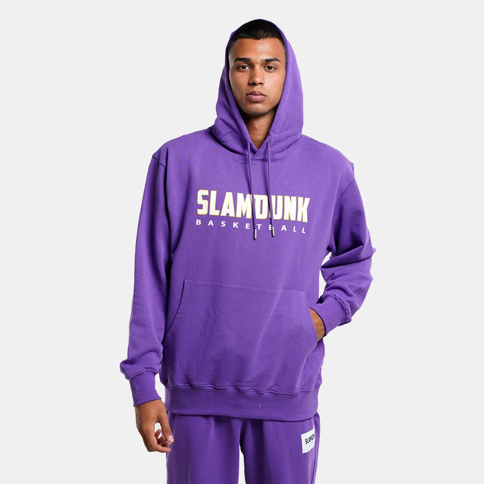 Slamdunk Ανδρική Μπλούζα με Κουκούλα PURPLE 3 Slamdunk Ανδρική Μπλούζα με Κουκούλα PURPLE