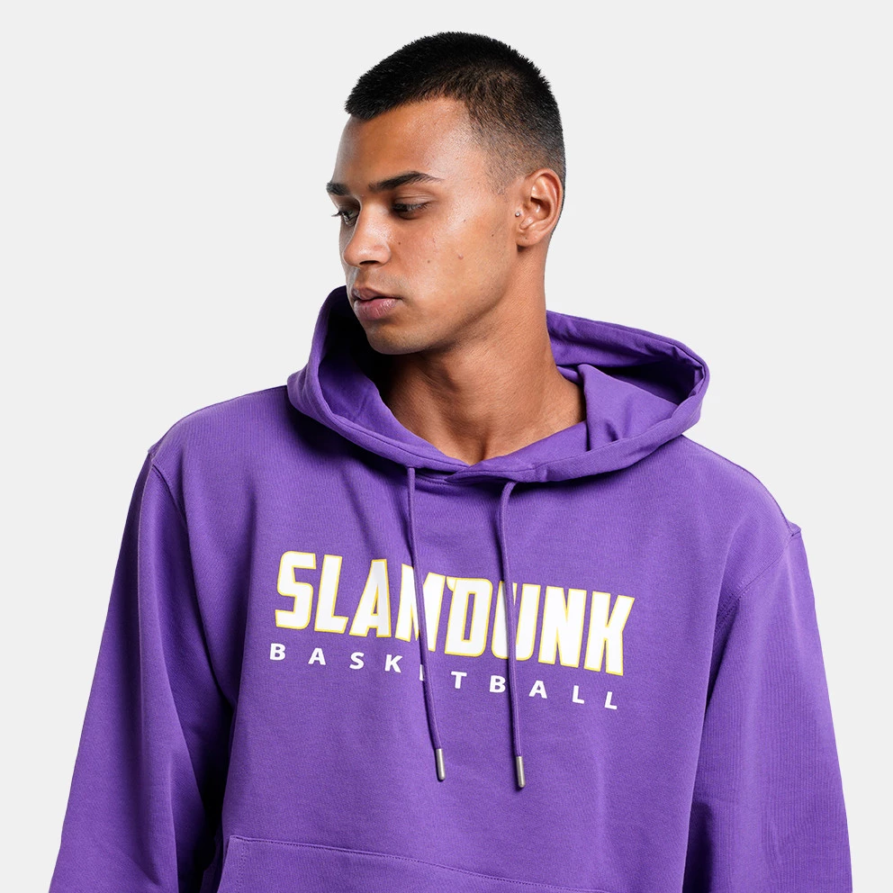 Slamdunk Ανδρική Μπλούζα με Κουκούλα PURPLE 5 Slamdunk Ανδρική Μπλούζα με Κουκούλα PURPLE - Image 3