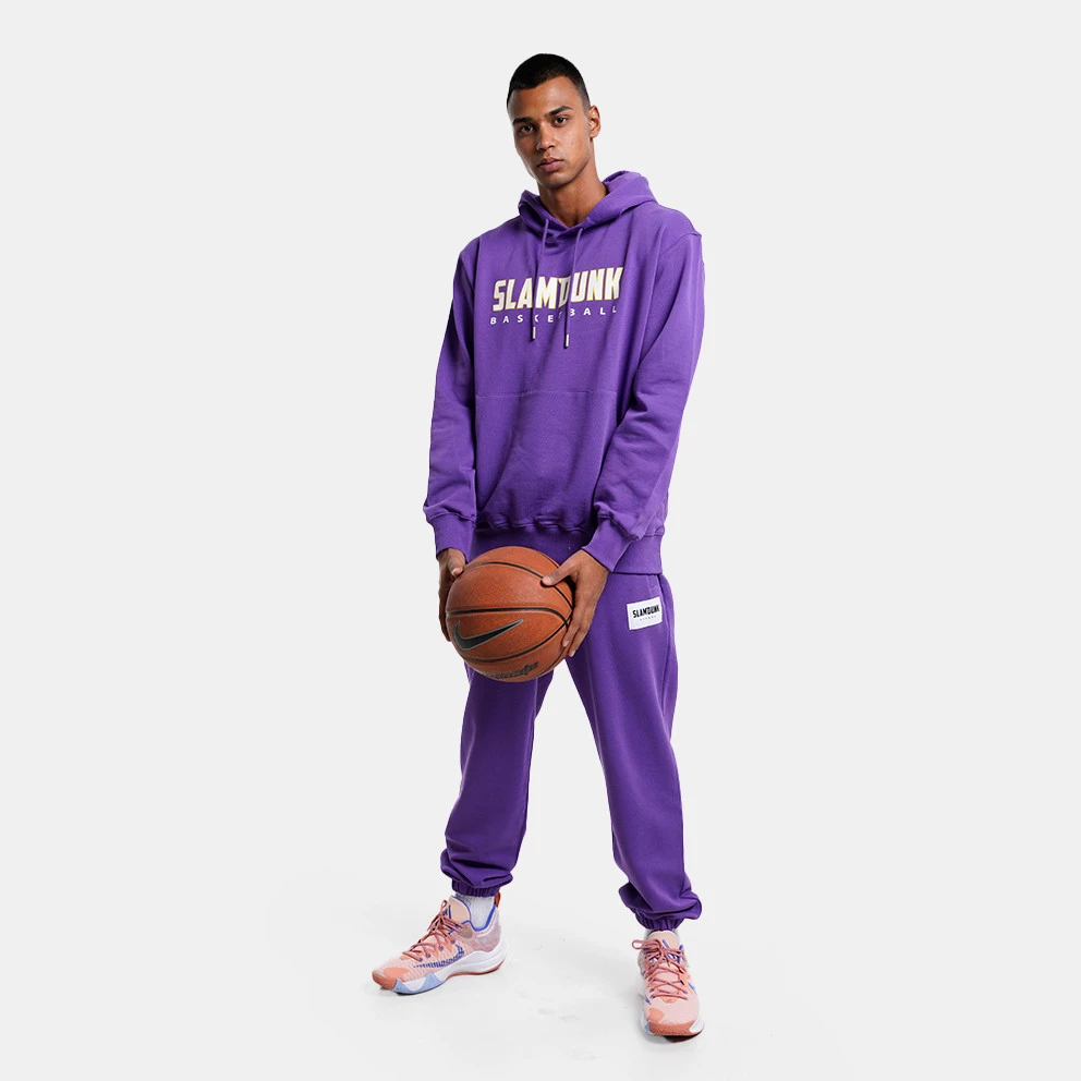 Slamdunk Ανδρική Μπλούζα με Κουκούλα PURPLE 6 Slamdunk Ανδρική Μπλούζα με Κουκούλα PURPLE - Image 4