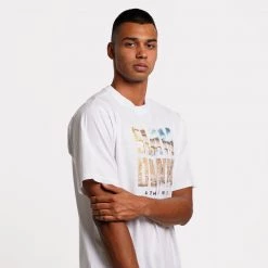 Slamdunk Acropolis Ανδρικό T-shirt WHITE -Lifestyle Ρούχα Εκπτώσεις slamdunk tee acropolis 2