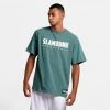 Slamdunk Ανδρικό T-shirt DARKGREEN -Lifestyle Ρούχα Εκπτώσεις slamdunk tee bac