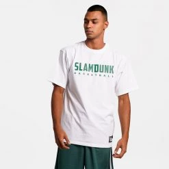 Slamdunk Ανδρικό T-shirt WHITE