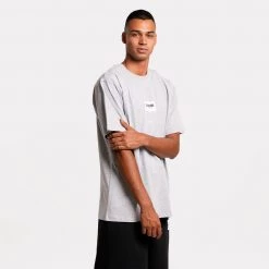 Slamdunk Basis Ανδρικό T-shirt GREYMELANZE -Lifestyle Ρούχα Εκπτώσεις slamdunk tee basis 2