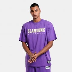 Slamdunk Lay Ανδρικό T-shirt PURPLE
