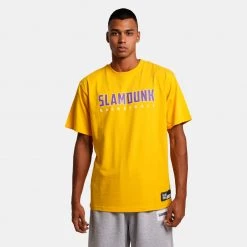 Slamdunk Lay Ανδρικό T-shirt YELLOW