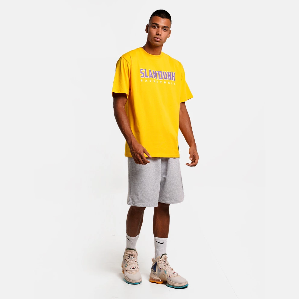 Slamdunk Lay Ανδρικό T-shirt YELLOW 6 Slamdunk Lay Ανδρικό T-shirt YELLOW - Image 4