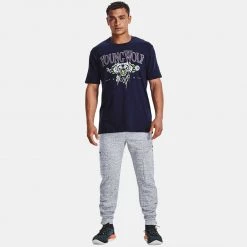 Under Armour Curry Young Wolf Ανδρικό T-Shirt Midnight Navy//Hendrix -Lifestyle Ρούχα Εκπτώσεις under armour curry young wolf ss 3